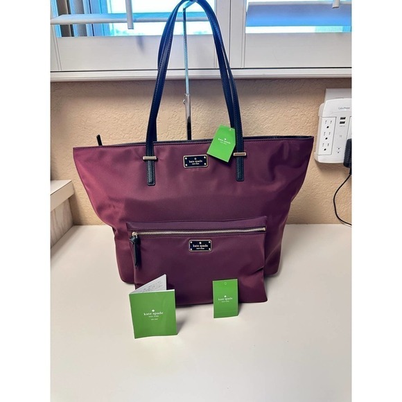 🌺 Kate Spade RARE Margareta Wilson Rd Tote w/ Lg Drewe NWT - Picture 1 of 8